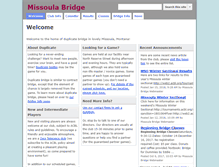 Tablet Screenshot of missoulabridge.org